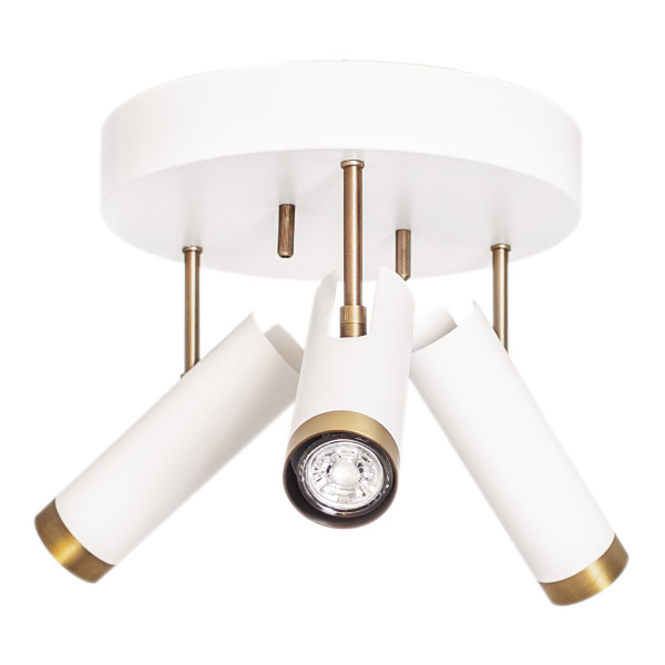 Griestu lampa 3 x GU10 PULS