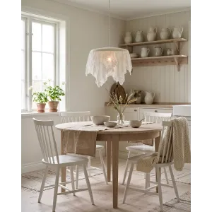 Ripplamp Ø45 cm valge MANCIA