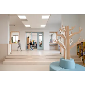 Upotettava LED-valaisin QUADRA Backlit 34W IP41 4000K 3112 lm vakio valkoinen