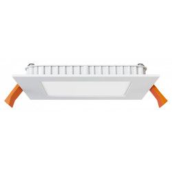 Recessed downlight SQUARE 6W IP40 3000K 550lm standard white