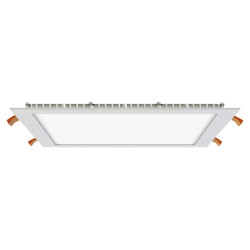 Recessed downlight SQUARE 24W IP40 3000K 2300lm standard white