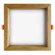 Recessed LED light SQUARE WOODLINE 170x170 12W IP20 3000K 1179lm Oak