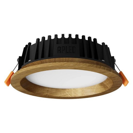 Süvistatav LED valgusti RONDO WOODLINE 148 6W IP20 3000K 595lm Tamm