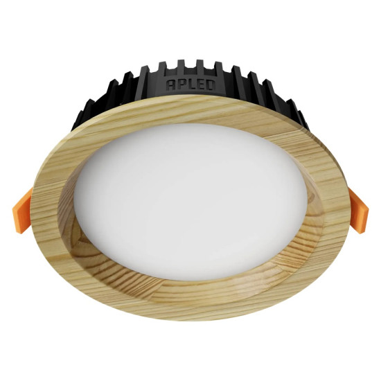 Süvistatav LED valgusti RONDO WOODLINE 148 6W IP20 3000K 595lm Mänd