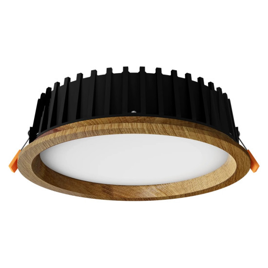 Süvistatav LED valgusti RONDO WOODLINE 206 12W IP20 4000K 1360lm Tamm