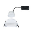 Recessed luminaire 3-Step-Dim Cole white IP44 SQUARE