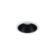 Recessed luminaire matt black reflector LED 6.5W 3-step dimmable COLE