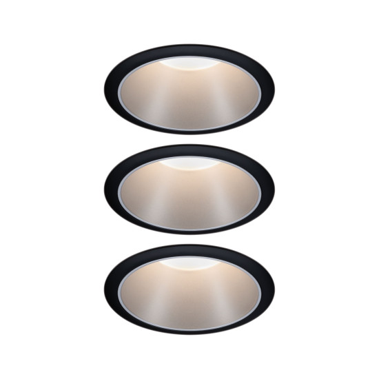 Süvistatav valgusti matt hõbedane reflektor LED 3x6.5W 3-step dim COLE
