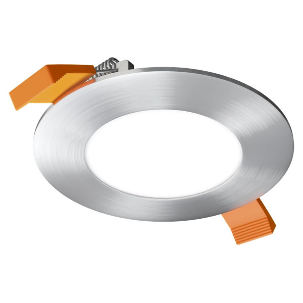 Įleidžiamas RONDO 3W IP40 3000K 300 lm standartinė sidabrinė