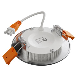 Alasvalo RONDO 3W IP40 3000K 300lm vakio matta kromi