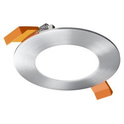 Alasvalo RONDO 3W IP40 3000K 300lm vakio matta kromi