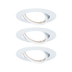 LED-valaisin Coin Base 5W 3 kappaleen setti 3-portainen himmennys