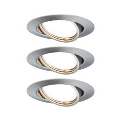 LED-valaisin Coin Base 5W 3 kappaleen setti 3-portainen himmennys