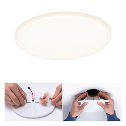 Süvistatav LED paneel IP44 3-step dim 17W VELUNA VARIFIT