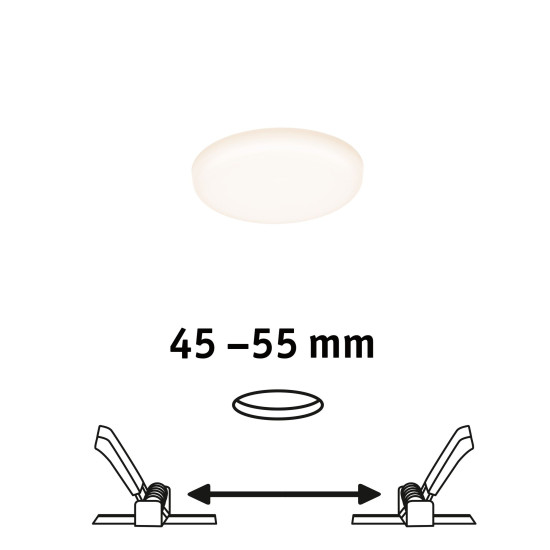 LED įmontuojamas panelis IP44 4,5W VELUNA VARIFIT LED įmontuojamas panelis IP44 4,5W VELUNA VARIFIT