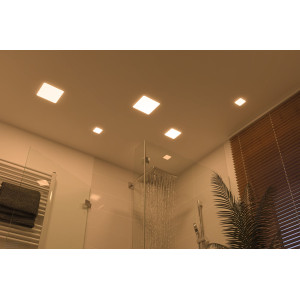 Iedziļināms LED panelis IP44 kvadrāts 125x125mm 8,5W VELUNA VARIFIT