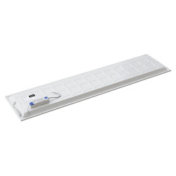 Įleidžiamas LED šviestuvas LONG Backlit  40W IP41 4000K 3868 lm su įprasta 1 val. baterija, baltas