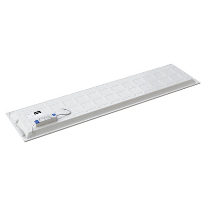 Įleidžiamas LED šviestuvas LONG Backlit  40W IP41 4000K 3868 lm su įprasta 1 val. baterija, baltas