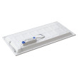 Įleidžiamas LED šviestuvas LONG MINI 21W IP41 4000K 1660 lm DALI su 3 val. baterija, baltas
