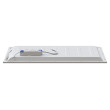 Įleidžiamas LED šviestuvas LONG MINI 21W IP41 4000K 1660 lm DALI su 3 val. baterija, baltas