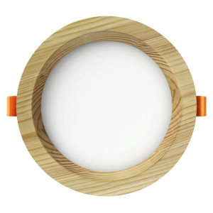Süvistatav LED valgusti RONDO WOODLINE 148 6W IP20 3000K 595lm Mänd Süvistatav LED valgusti RONDO WOODLINE 148 6W IP20 3000K 595lm Mänd