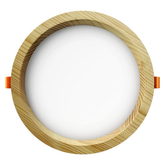 Süvistatav LED valgusti RONDO WOODLINE 206 12W IP20 4000K 1360lm Mänd