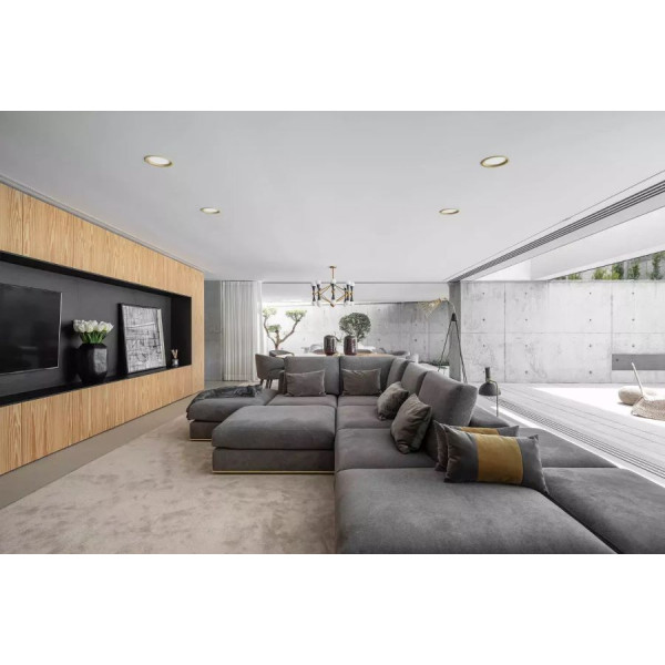 Įleidžiamas LED šviestuvas RONDO WOODLINE 206 12W IP20 4000K 1360 lm Pušis