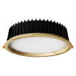 Įleidžiamas LED šviestuvas RONDO WOODLINE 264 18W IP20 3000K 1986 lm Pušis