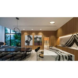 Recessed LED light RONDO WOODLINE 264 18W IP20 4000K 2121lm Oak