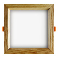 Recessed LED light SQUARE WOODLINE 120x120 6W IP20 4000K 558lm Ash Recessed LED light SQUARE WOODLINE 120x120 6W IP20 4000K 558lm Ash