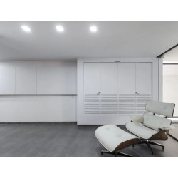 Įleidžiamas šviestuvas SQUARE 12W IP40 3000K 1100 lm standartinė balta