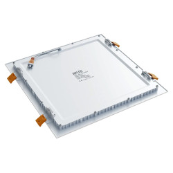 Recessed downlight SQUARE 24W IP40 3000K 2300lm standard white