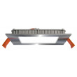 Upotettava alasvalo SQUARE 6W IP40 4000K 550lm standard hopea