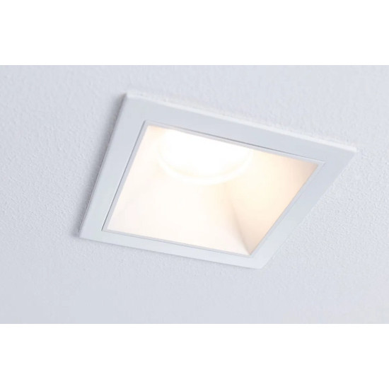 Įleidžiamas šviestuvas 3 pakopų ryškumo reguliavimas Cole baltas IP44 SQUARE