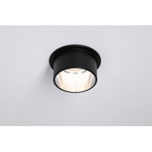 Recessed luminaire LED 6W Black matt#Brushed iron IP44 GIL