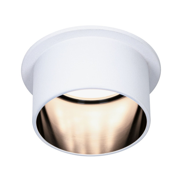 Recessed luminaire LED 6W Matt white#Black matt IP44 GIL