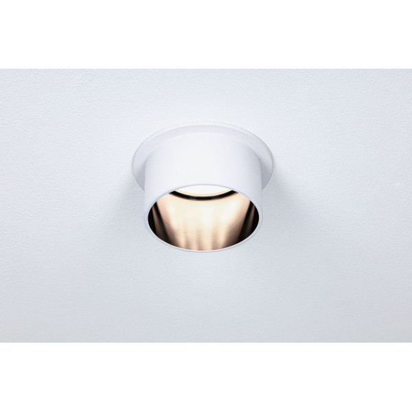 Recessed luminaire LED 6W Matt white#Black matt IP44 GIL