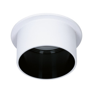 Recessed luminaire LED 6W Matt white#Black matt IP44 GIL