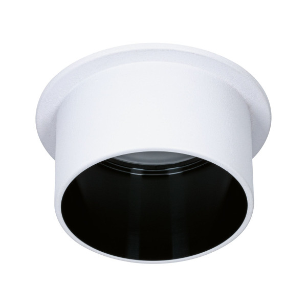 Recessed luminaire LED 6W Matt white#Black matt IP44 GIL
