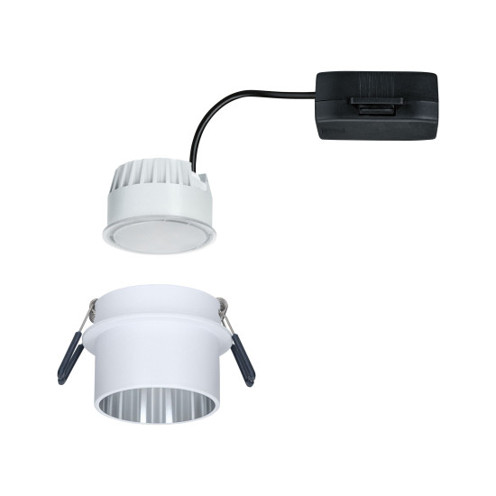 Įleidžiamas šviestuvas LED 6W matinė balta#Šlifuotas plienas IP44 GIL