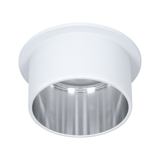 Įleidžiamas šviestuvas LED 6W matinė balta#Šlifuotas plienas IP44 GIL