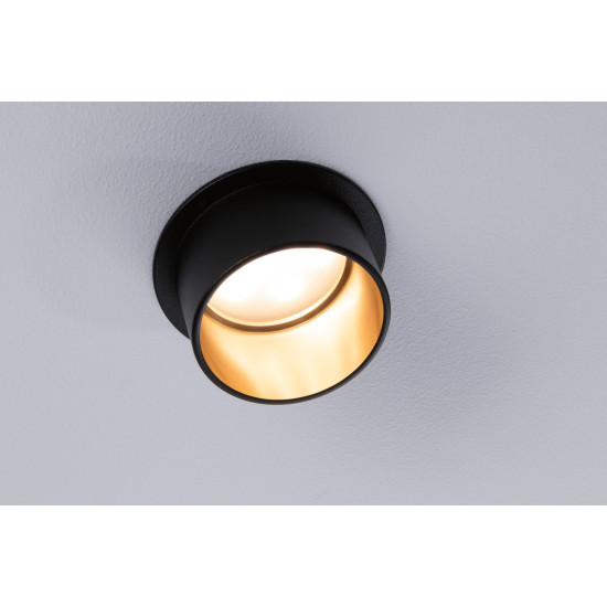 Süvistatav valgusti LED Matt must#Kuldne IP44 GIL