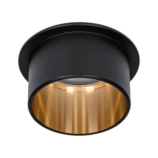 Süvistatav valgusti LED Matt must#Kuldne IP44 GIL