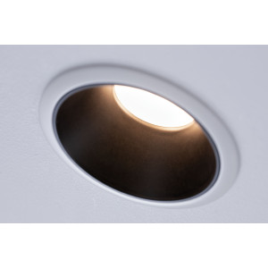 Iebūvējama lampa matēts melns reflektors LED 6.5W 3-step dim COLE