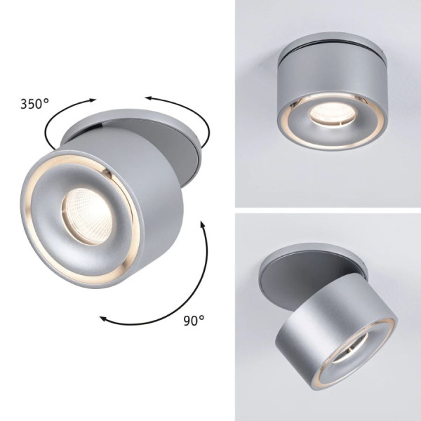 Recessed luminaire matt chrome SPIRCLE Recessed luminaire matt chrome SPIRCLE
