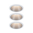 Süvistatav valgusti matt hõbedane reflektor LED 3x6.5W 3-step dim COLE