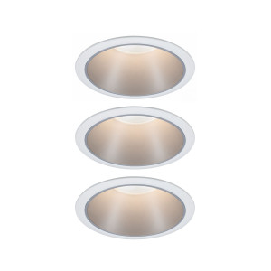 Süvistatav valgusti matt hõbedane reflektor LED 3x6.5W 3-step dim COLE Süvistatav valgusti matt hõbedane reflektor LED 3x6.5W 3-step dim COLE