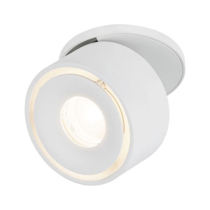Recessed luminaire matt white SPIRCLE