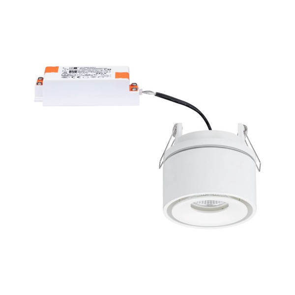 Recessed luminaire matt white SPIRCLE