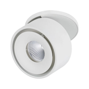 Recessed luminaire matt white SPIRCLE